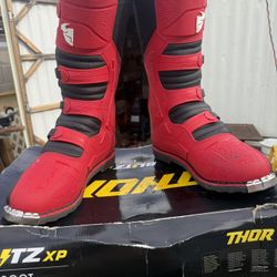 Thor Blitz XP Riding Boots Size 15 Men's