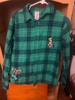 Disneyland Goofy Flannel