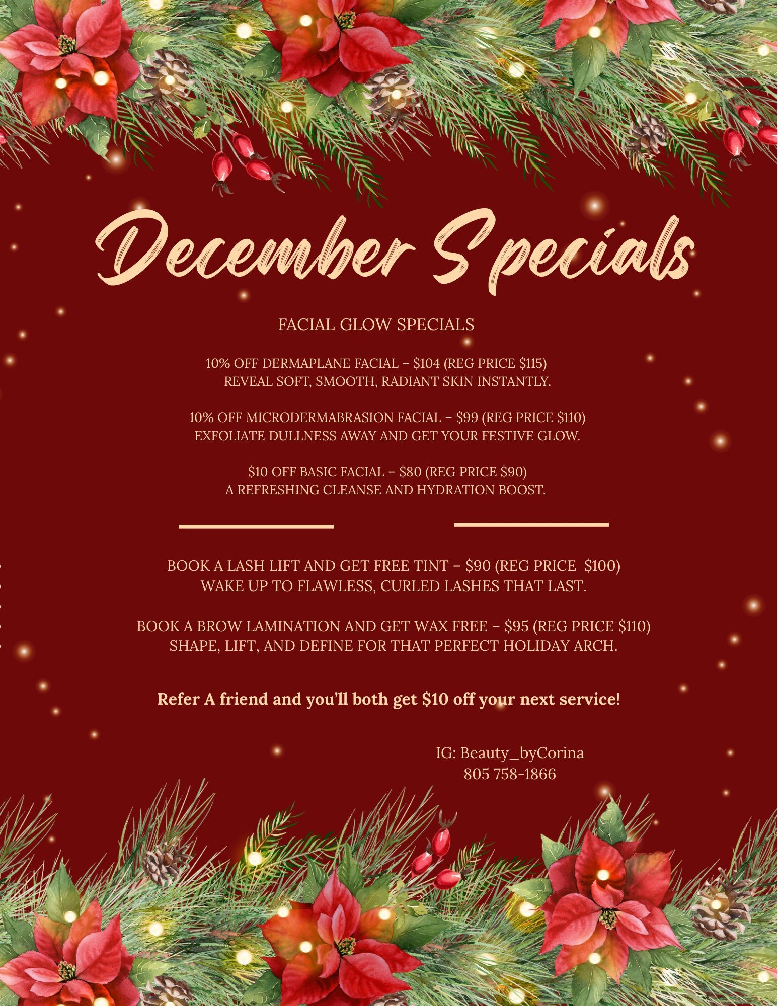 December Specials