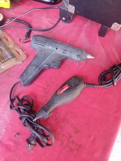 Electric glue gun/electric engraver
