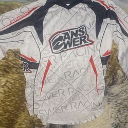 Nwot Answer Motocross Shirt. Men's Small