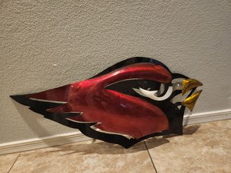 Arizona Cardinals 3d Metal Art Wall Decor