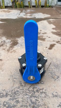 ESTATE SALE - Norwesco Ball Valve with Blue Handle