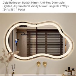 Irregular LED Mirror 