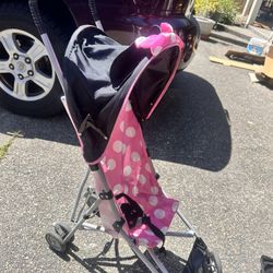 Minnie mouse umbrella stroller