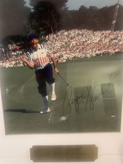 Signed Payne Stewart Photo From 1991 US Open