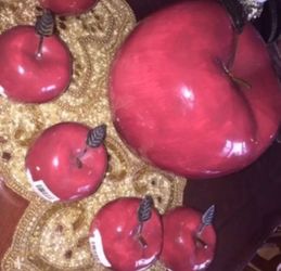 House decor Mattel Apple sets of 6 pc