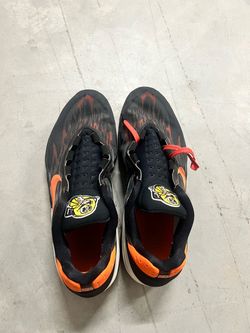 Nike Basketball Shoes Black/Orange Size 15