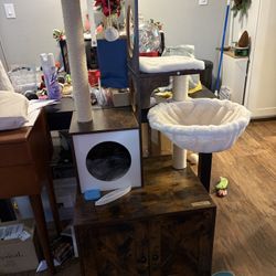 Cat Tree Cabinet