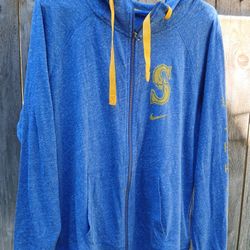 Seattle Mariners Women's Zip-Up Hoodie XXL