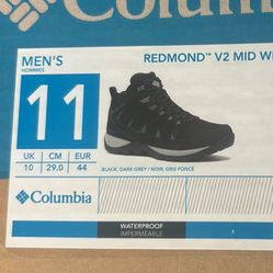 Columbia Men's Redmond V2 Mid Waterproof Boot Hiking Shoe