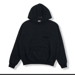 Essentials Fear Of God Black Hoodie