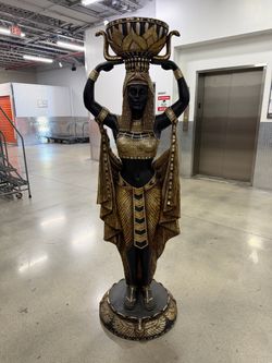 Large Egyptian Goddess Figure Statue