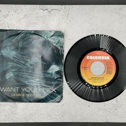 George Michael “I Want Your Sex” 45 Vinyl Record