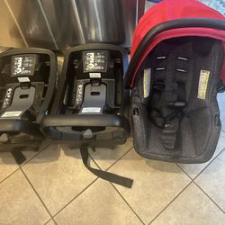 Evenflow  Car Seat With 2 Bases 