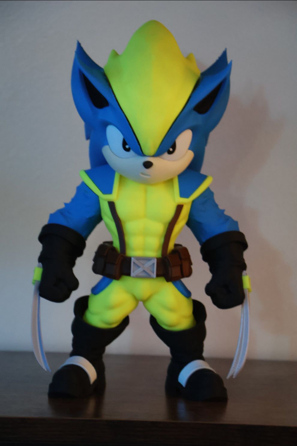 Sonic as Wolverine Figure