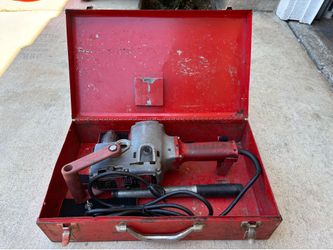 Milwaukee: Heavy Duty Hole Hawg Right Angle Chorded 1/2” Drill w/ Metal Case