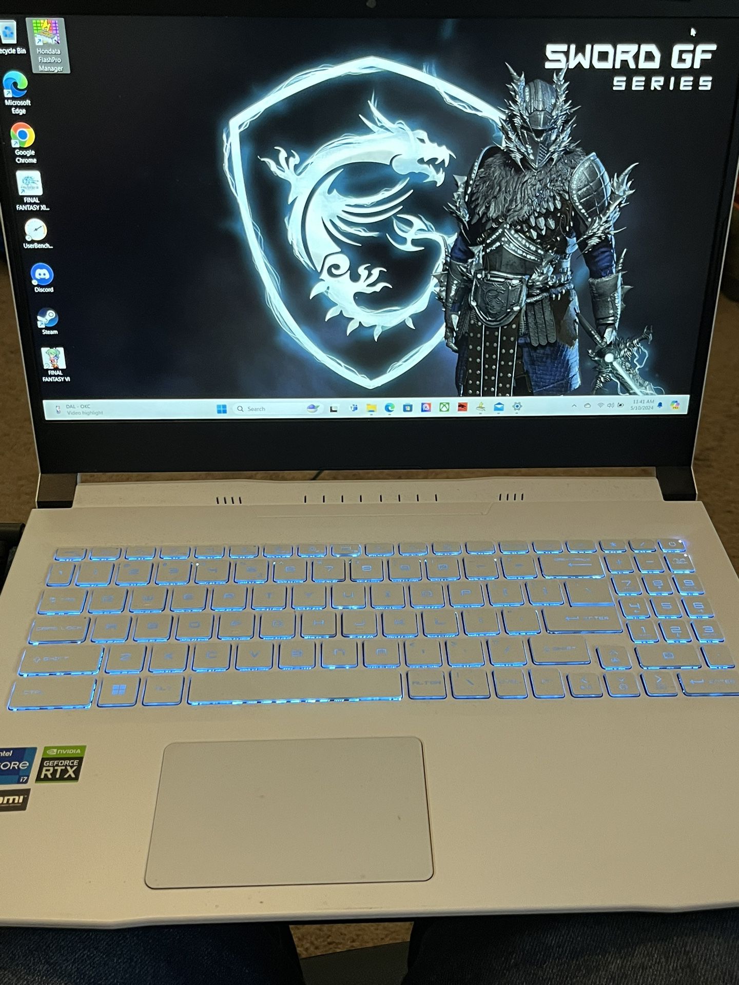 MSI Sword 15” Gaming Laptop