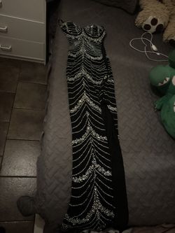 Windsor Long Diamond Dress
