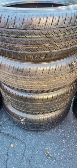 4 tires 265/55r19 Dunlop GRANDTREK