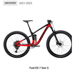 Trek Fuel Ex 7 Gen 5 Bicycle