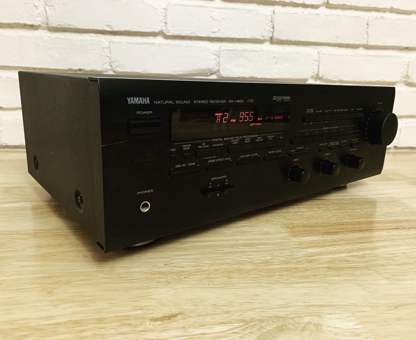 Yamaha RX-V660 Natural Sound Stereo Receiver