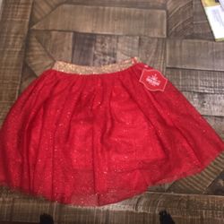 New Red Tutu Skirt