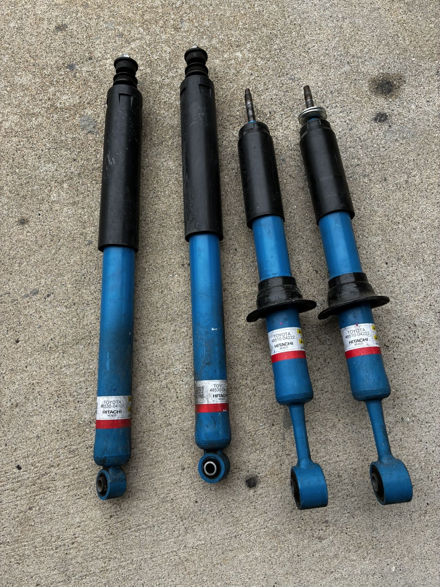 2023 Toyota Tacoma Hitachi OEM Shocks (Front & Rear)