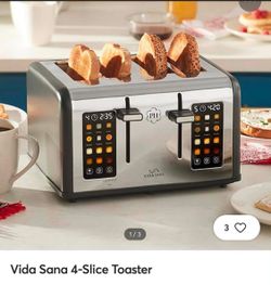 Vida Sana 4-Slice Toaster