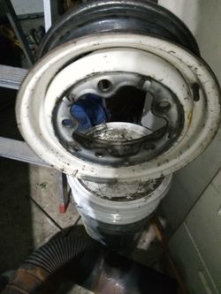 Original Vw Tire And Hub Cap Plates 