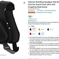 Madman Wrestling Headgear Ultra Soft Grappling Headgear