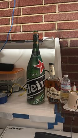 Heineken Beer, Unopened, Bar Decorations, Limited Addition.