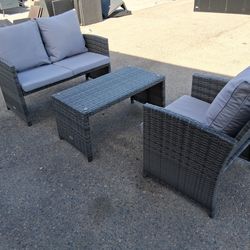 3pc Patio Furniture brand new