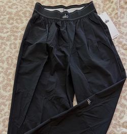 Alo Black Trouser Pants Size $50 **READ DESCRIPTION**