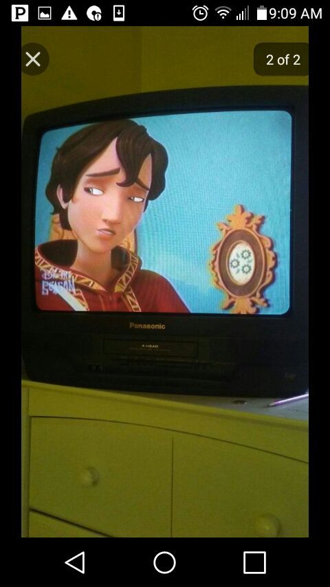 Panasonic TV with VHS player