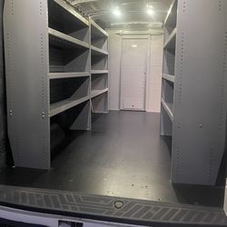 Van Shelves Cargo Van