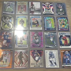 2024 NFL Rookie Lot of 50 - Color, Parallel, Insert, Base