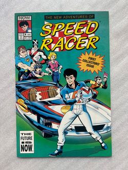The New Adventures of Speed Racer Comic Book #1 (NOW Comics 1993)
