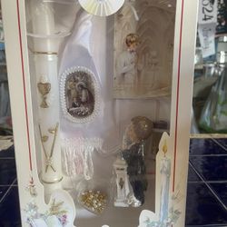First Communion Candle Set. Primera Comunión Vela Set 
