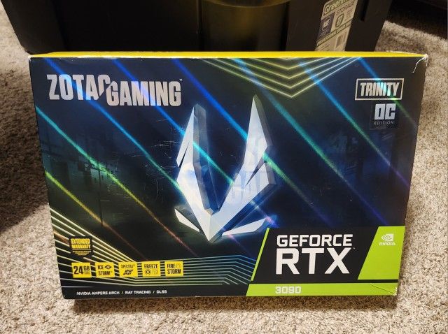RTX 3090 ZOTAC Trinity OC 24GB GPU
