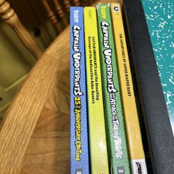 4 Captain Underpants Books