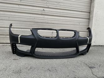 Brand New 2011 - 2013 BMW E92 3 Series Coupe Sedan VIS Racing 1M Style Fiberglass Front Bumper