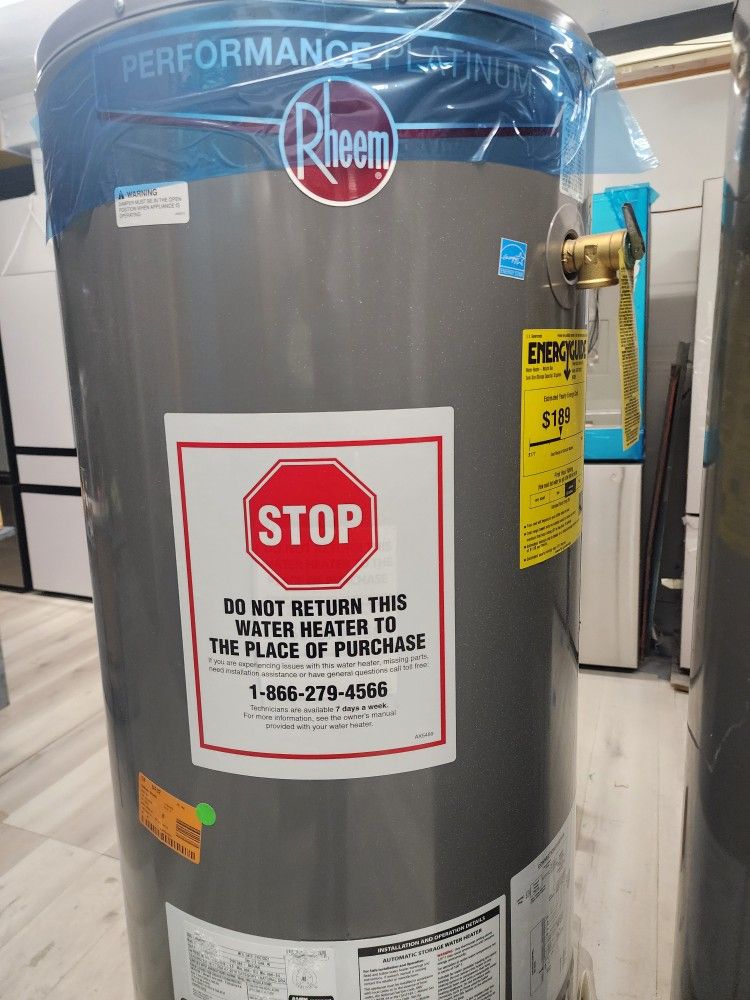 New Water Heater 💧 ✨️ Rheem ✨️