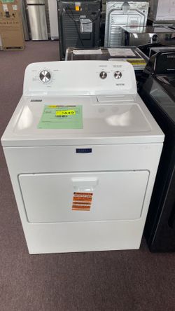 Maytag 7-cu ft Vented Electric Dryer (White )