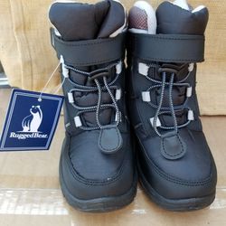 Snow boots Boys Size 12 Black(4-5 Years)New