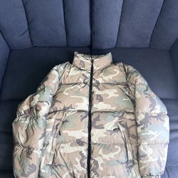 Supreme Reflective Camo Down Jacket ‘Woodland Camo’ Size XL