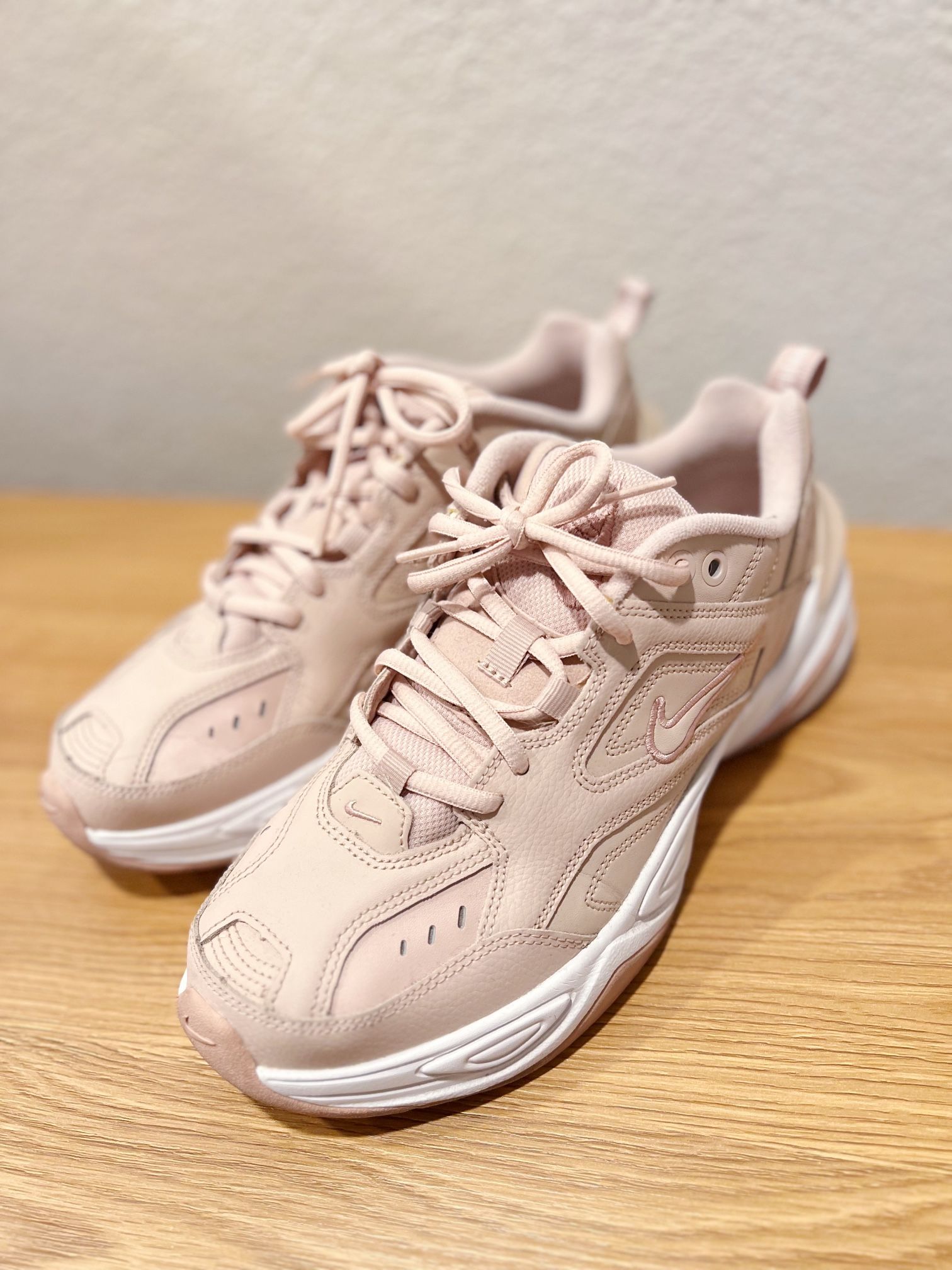 Size 9 - Nike M2K Tekno Particle Beige Brown Women’s Shoes - Great condition