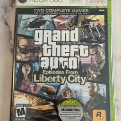 Grand Theft Auto Episodes From Liberty City For Microsoft Xbox 360 Video Game