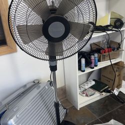 Holmes Pedestal Fan – Works Great – $10