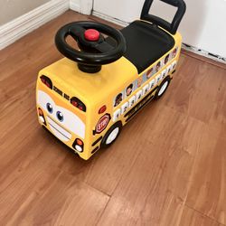 Ride On Musical School Yellow Bus